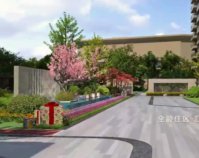 中洲崇安府 三维建筑地产动画-上海虎置三维动画制作公司