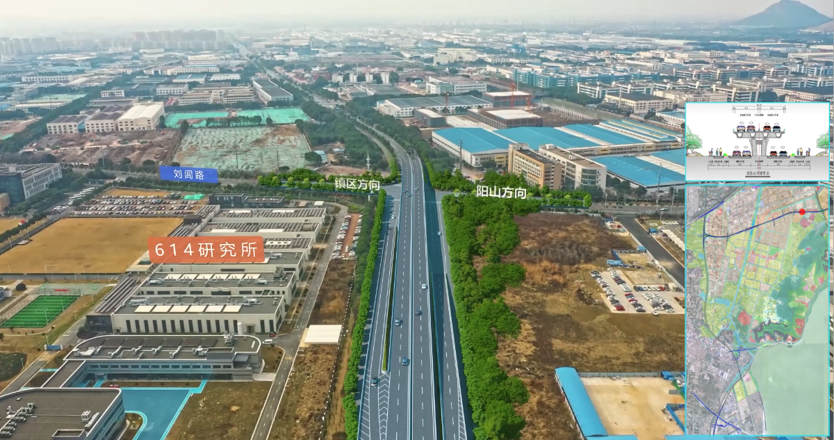 钱胡路航拍三维反求动画