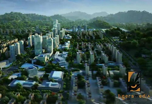 【上海虎置】三维动画制作技术在房地产行业中的运