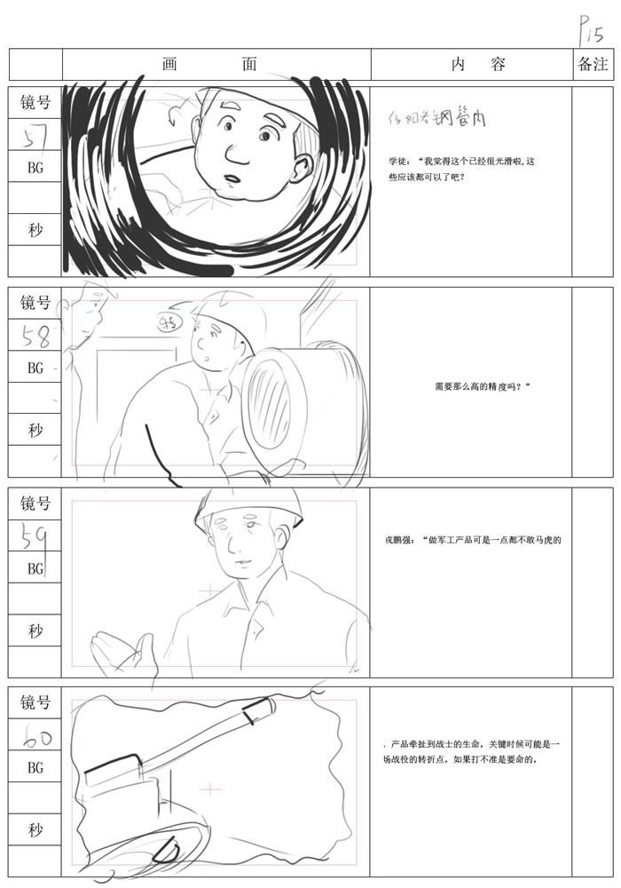 15动画制作流程之分镜头案例