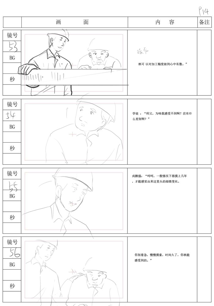 14动画制作流程之分镜头案例